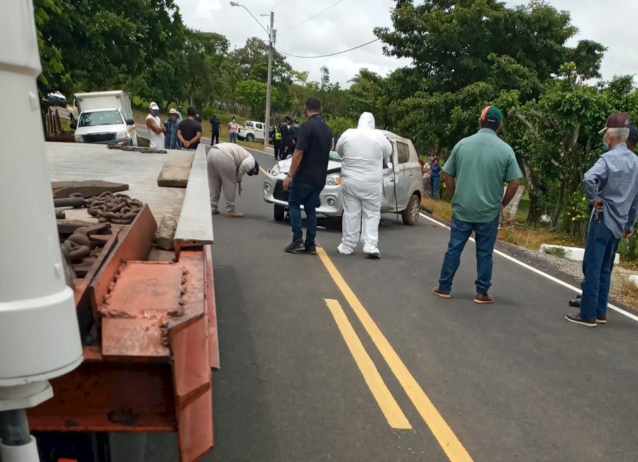 Una mujer fallece en Bijagual, Chiriquí en un accidente de tránsito