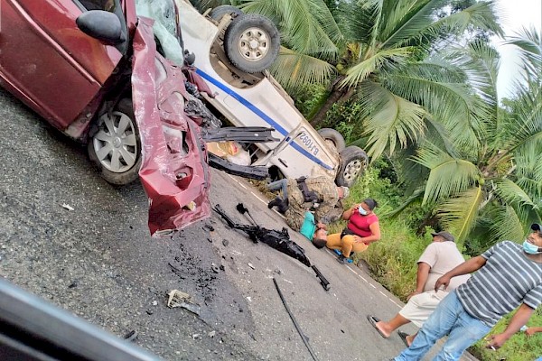 Muerto por accidente de tránsito en Bocas del Toro