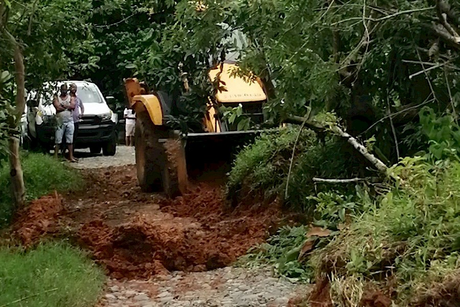 MOP monitorea áreas afectadas en las provincias de Coclé, Veraguas, Chiriquí y la Comarca Ngäbe Buglé