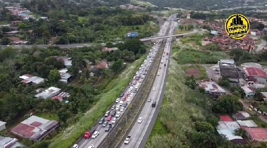 ATTT anuncia inversión de carriles en la vía Centenario mientras se hacen trabajos en Loma Cová