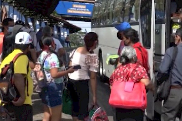 Trasnportistas de las provincia de Panamá Oeste en paro el lunes 28 de marzo