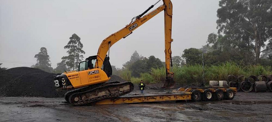 El MOP se mantiene atendiendo puntos afectados en la provincia de Chiriquí tras el paso de la onda tropical Julia