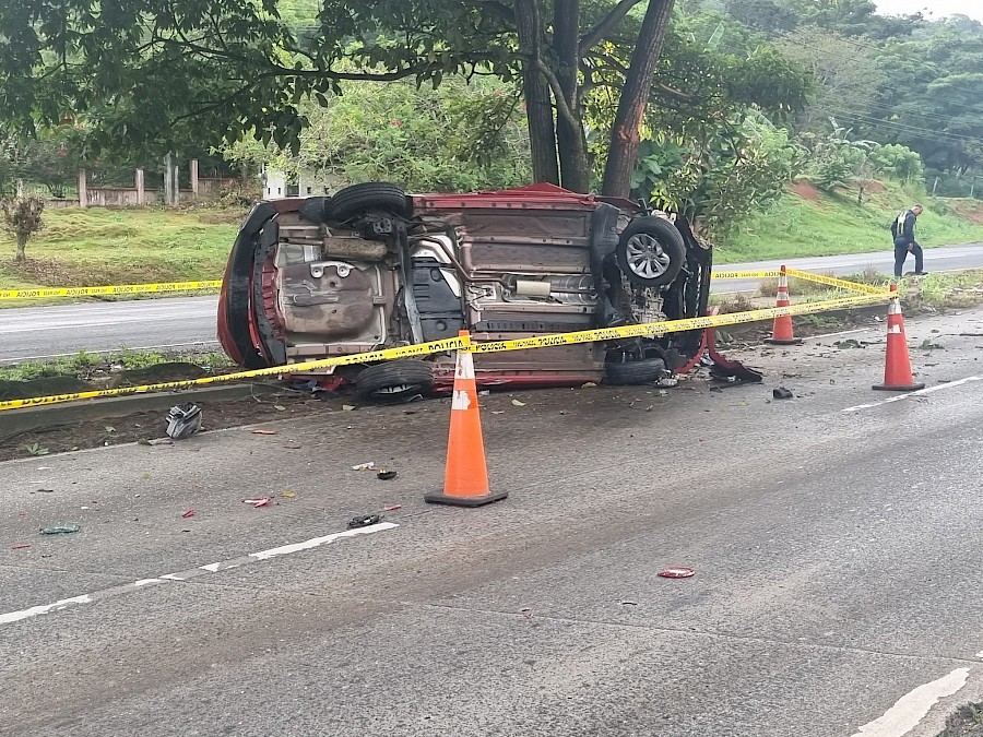 Tres víctimas fatales por accidentes de tránsito el fin de semana