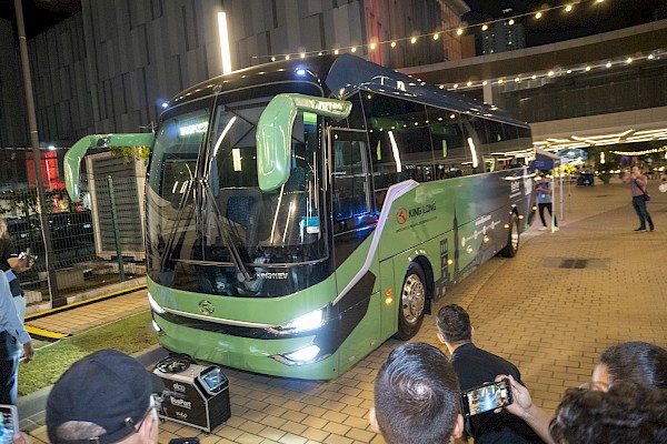 Llegó a Panamá el primer E-Bus interprovincial 100% eléctrico