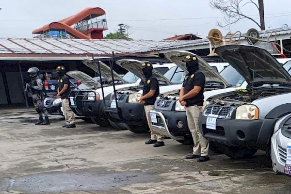 En la operación Roedor la policía ubica y recupera nueve vehículos en la provincia de Veraguas
