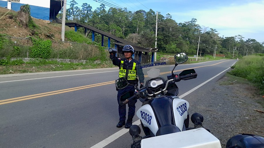 Policía fortalece seguridad vial, más de 2,300 conductores fueron sancionados