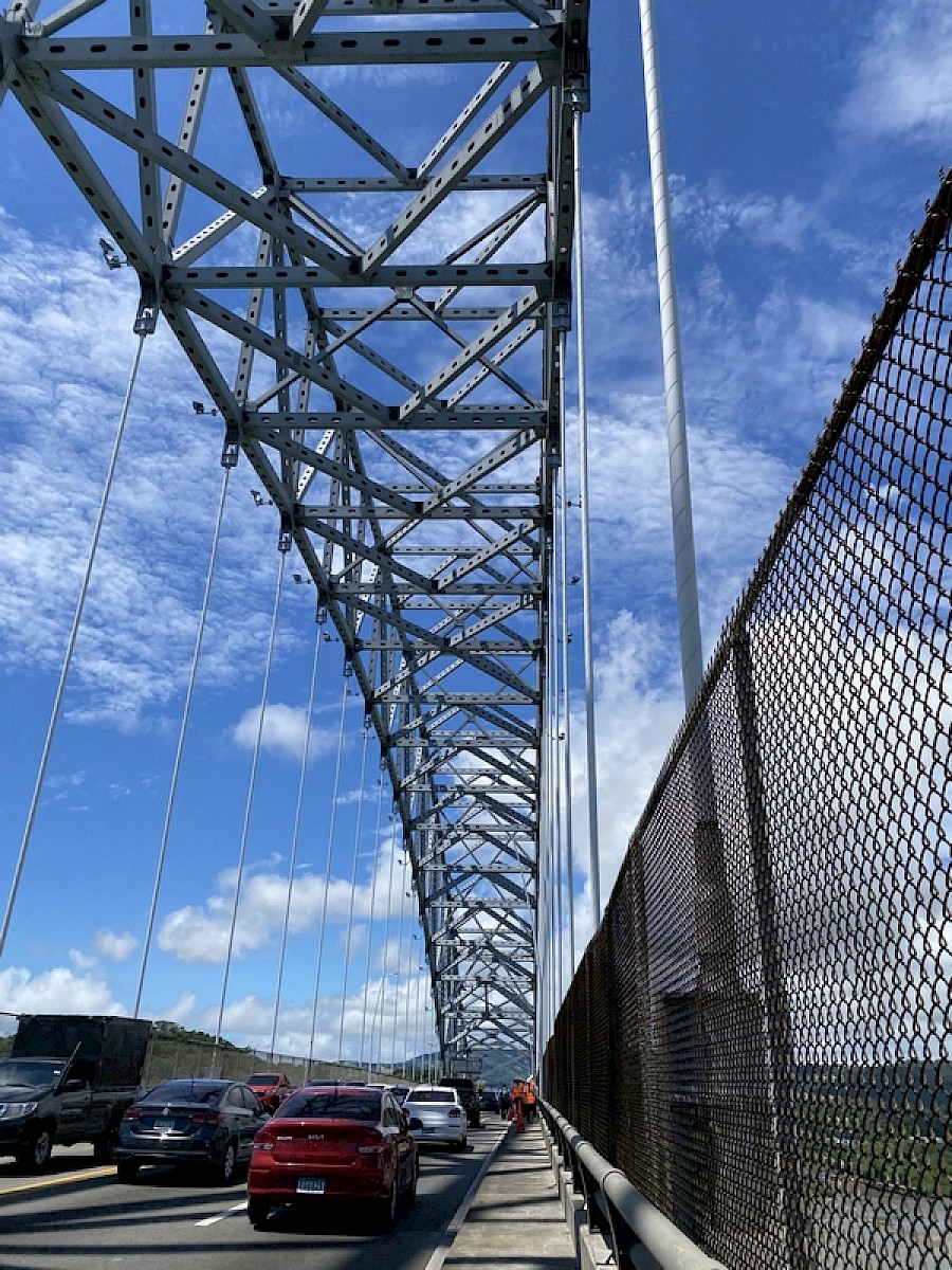 Comisión de Infraestructura de la AN realiza inspección al Puente de las Américas