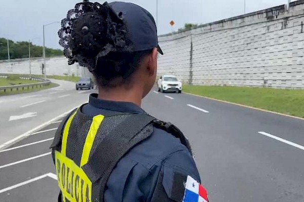 La Policía Nacional través de la DNOT anuncia inversión de carriles