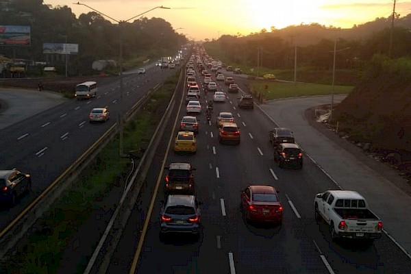 MOP anuncia trabajo vial en la autopista Arraiján  La Chorrera en Vacamonte