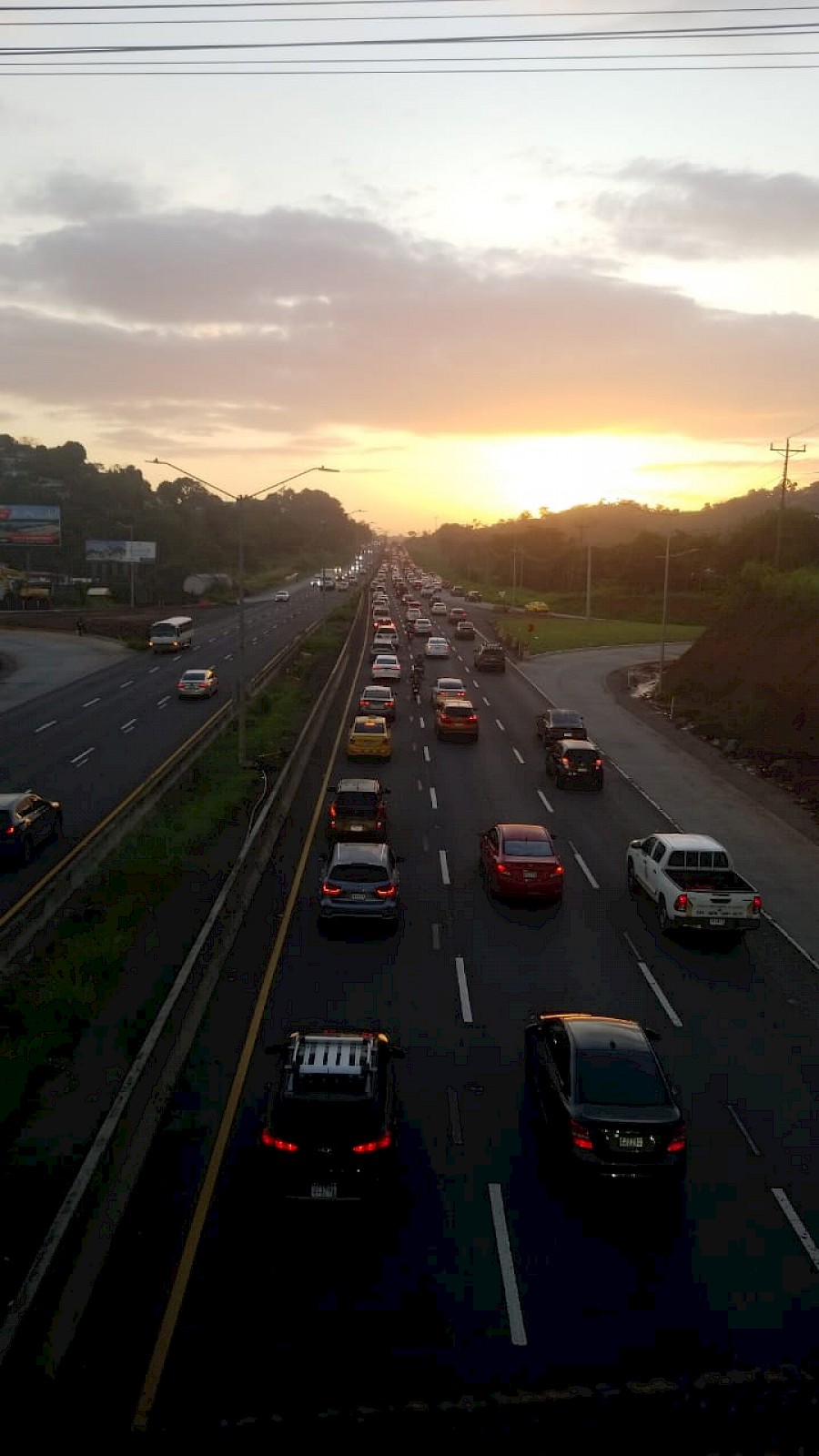 MOP anuncia trabajo vial en la autopista Arraiján La Chorrera en Vacamonte