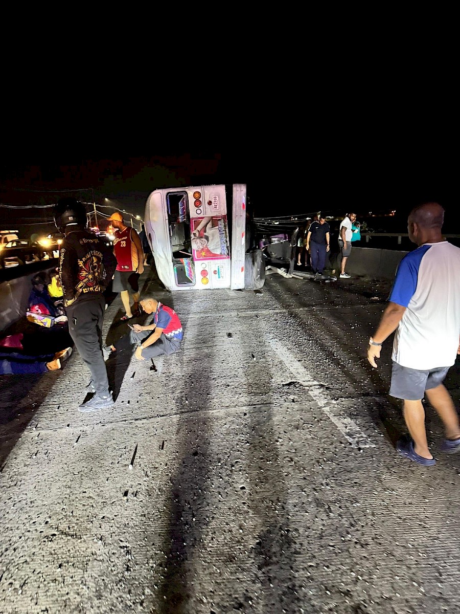 Una víctima por accidente de tránsito en Panamá Este