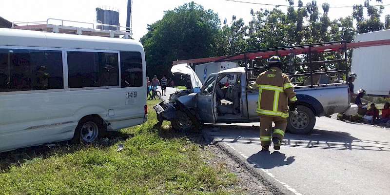 Accidente deja ocho heridos en la provincia de Bocas del Toro
