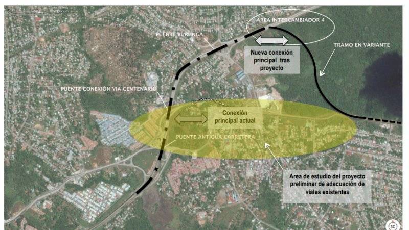 Comienza trazado para la ampliación de la carretera Panamericana a ocho carriles desde el puente de las Américas-Arraiján
