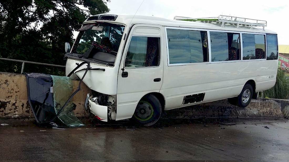 Múltiples heridos deja accidente de tránsito en Burunga, Panamá Oeste