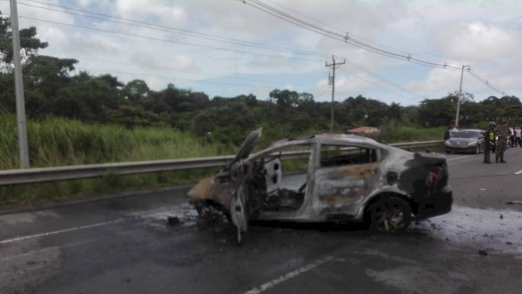 Un herido deja accidente de tránsito en la autopista Arraiján - La Chorrera