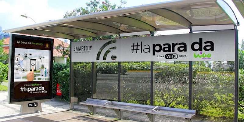 Wifi gratuito en 50 nuevas paradas en la ciudad capital