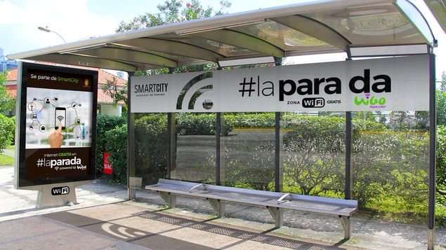 Wifi gratuito en 50 nuevas paradas en la ciudad capital