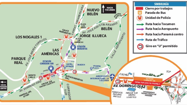 Línea 2 del Metro anuncia cierre de la Av. Domingo Díaz este 2 de junio