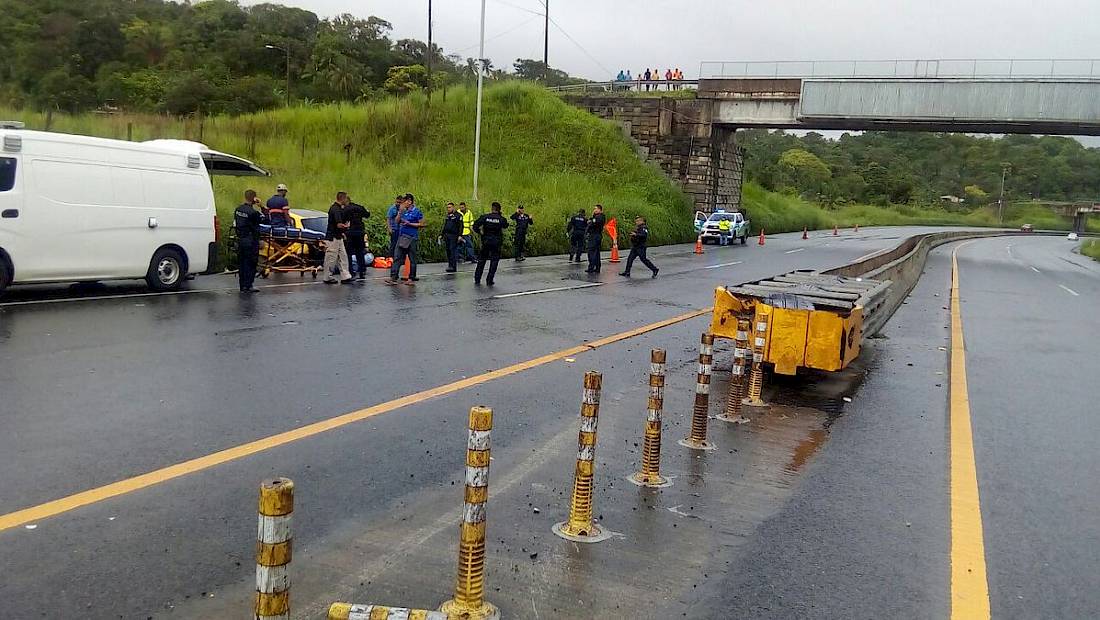 Fallece un miembro de la PN en accidente de auto en Colón