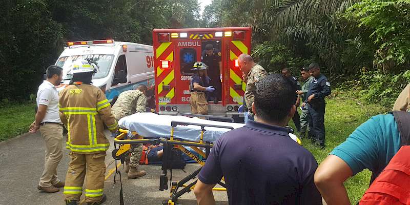 Decenas de heridos tras vuelco de bus