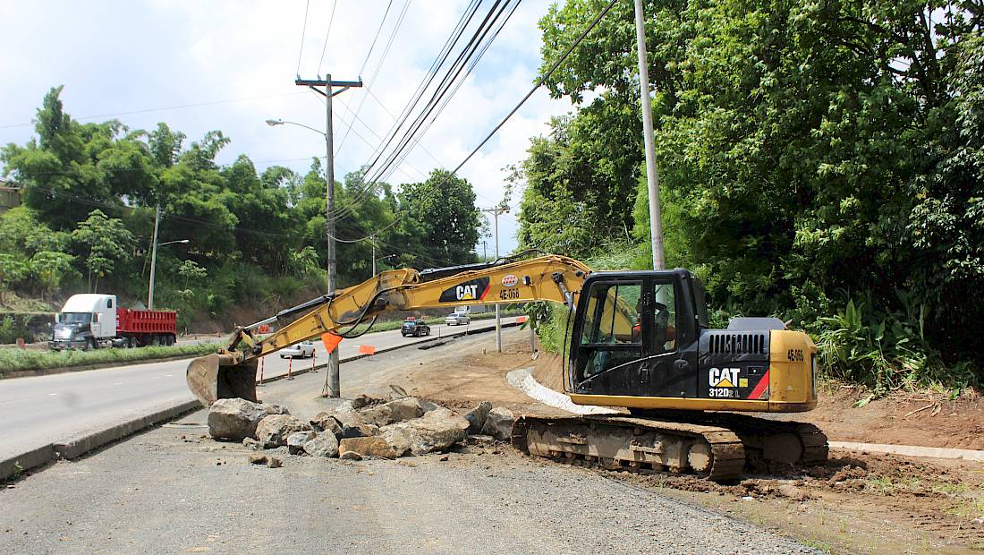 Construcción del Tercer Carril de la vía Centenario – Estadio Rod Carew avanza en 23.8%