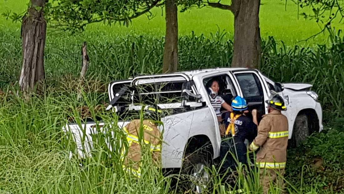 Tres heridos por accidente en Aguadulce