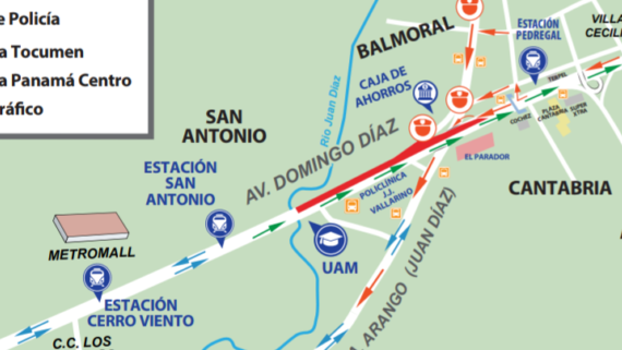 Cierre de la Av. Domingo Díaz, a la altura de la UAM, por montaje de últimas vigas “U” de la Línea 2 del Metro