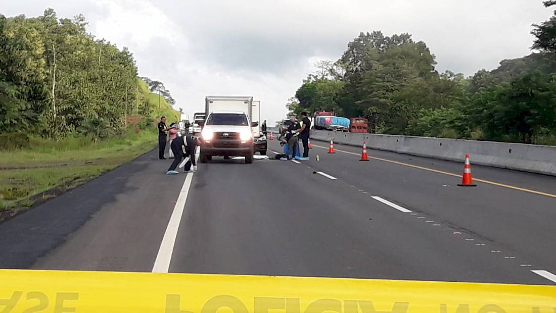 Un muerto por atropello en la provincia de Chiriquí