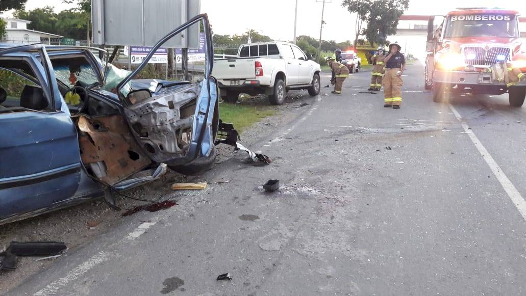 Dos heridos por accidente en El Caño