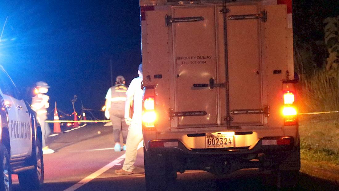 Un muerto por atropello en la provincia de Veraguas