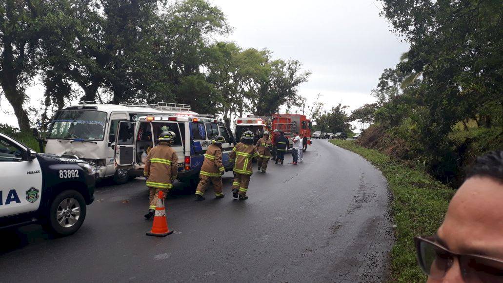 Seis heridos por accidente en la provincia de Chiriquí