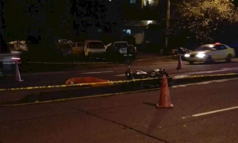 Un motorizado muerto y otro herido en diferentes hechos de tránsito