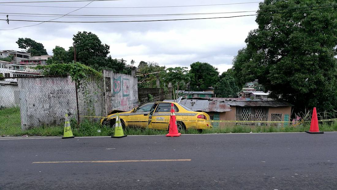 Conductor de taxi fallece en accidente en San Miguelito