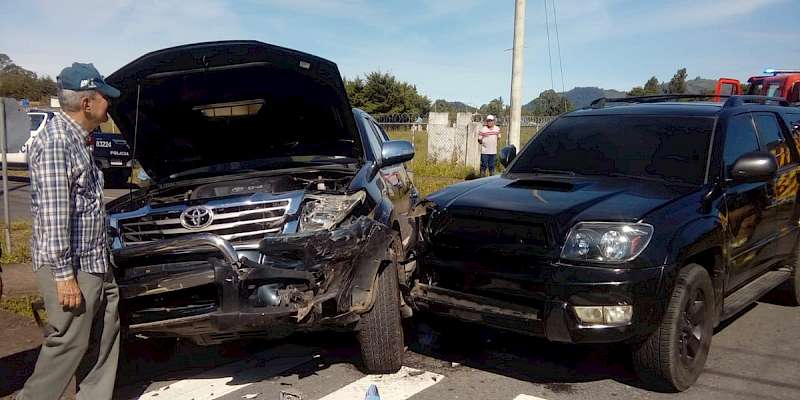Varios hechos de tránsito en el interior del país sin dejar heridos
