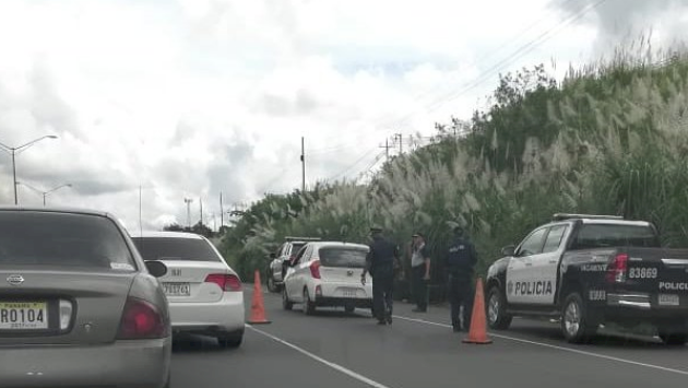 Un detenido tras persecución policial en Panamá Oeste
