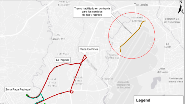 Desvíos de las rutas de Tocumen y Pedregal por Fiestas Patrias