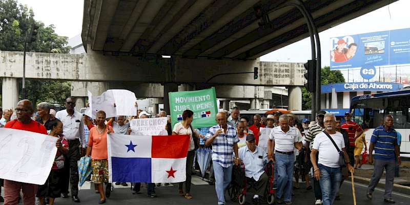 Día de cierres de vía por jubilados y estudiantes