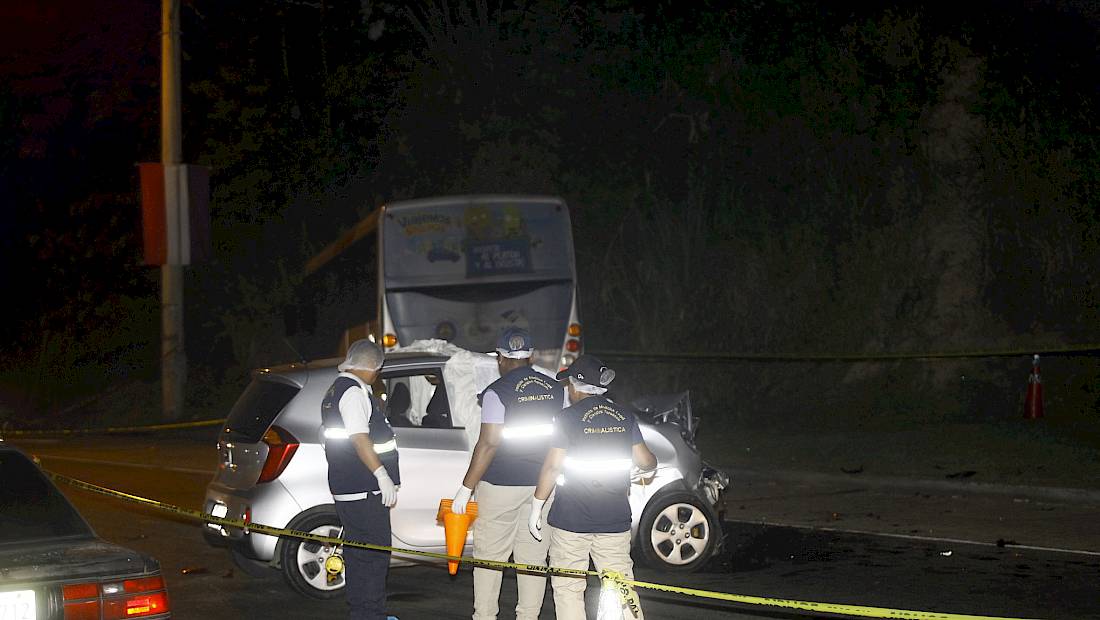 Un muerto por accidente en Panamá Este