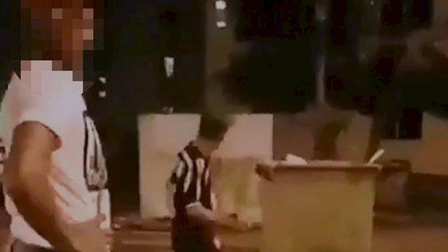 No todos se pueden salir con la suya, El protagonista de un hecho reprochable quedó a órdenes de las autoridades
