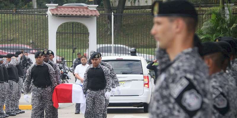 Despiden a motorizado de la Policía que falleció en un hecho de tránsito