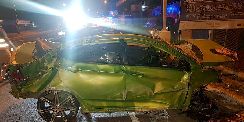 Vuelcos, autos robados y fuertes colisiones este fin de semana