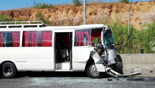 Tres heridos por colisión en Panamá Oeste