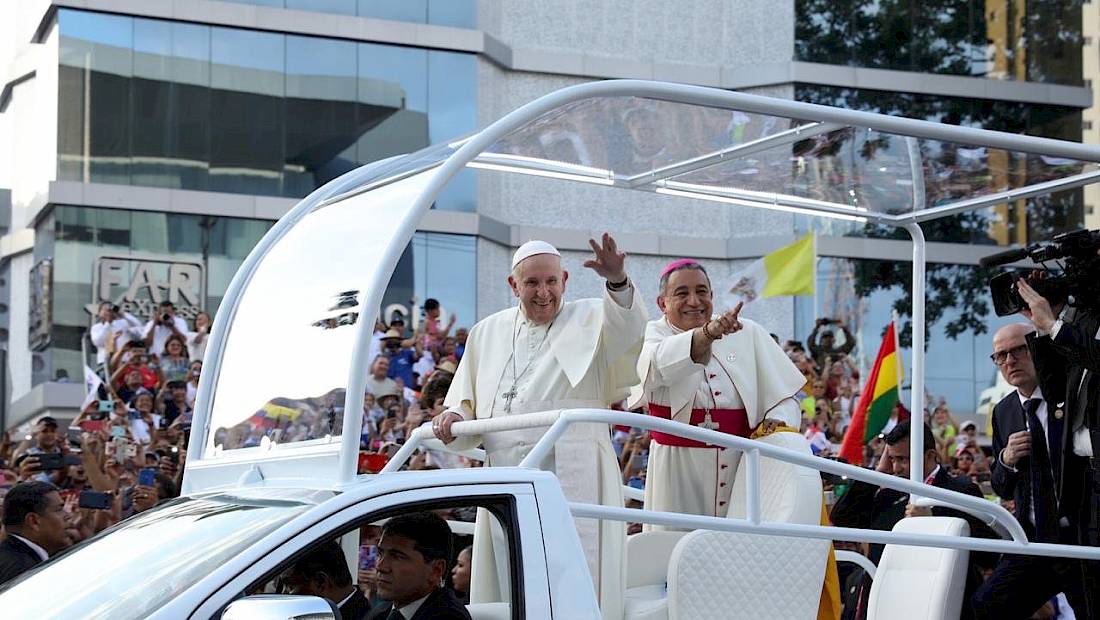 Papa Francisco visita Panamá para la JMJ