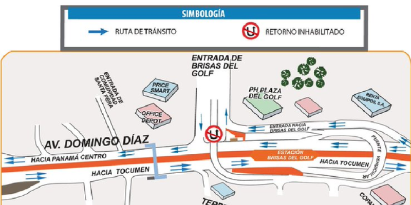 Inhabilitan retorno en Brisas del Golf