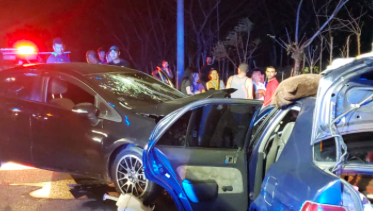 Colisiones, vuelcos, autos incendiados las últimas 24 horas