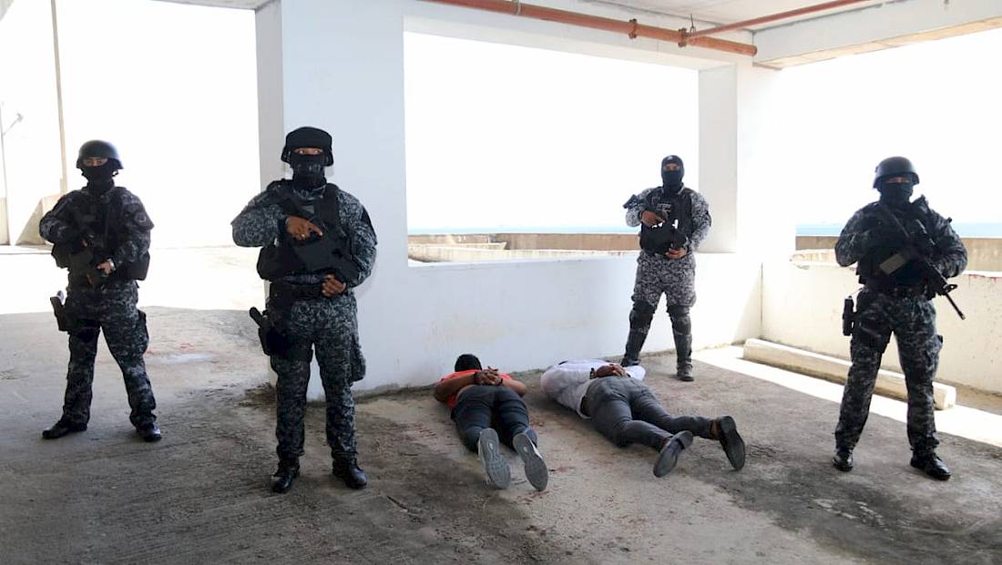 Balacera y dos capturados de alta peligrosidad