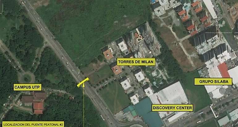 A finales de marzo se licitará el puente peatonal de la UTP