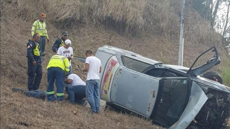 Varios heridos fue el resultado de distintos accidentes vehiculares