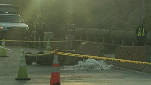Muerto pro accidente en el Corredor de Los Pobres
