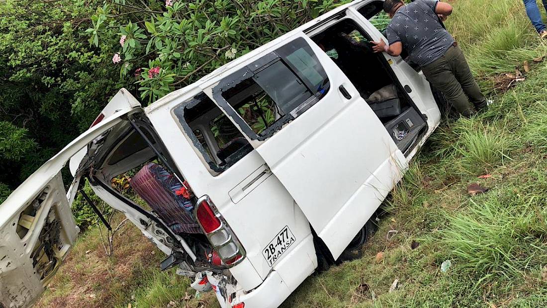 Accidente en Coclé deja varios lesionados